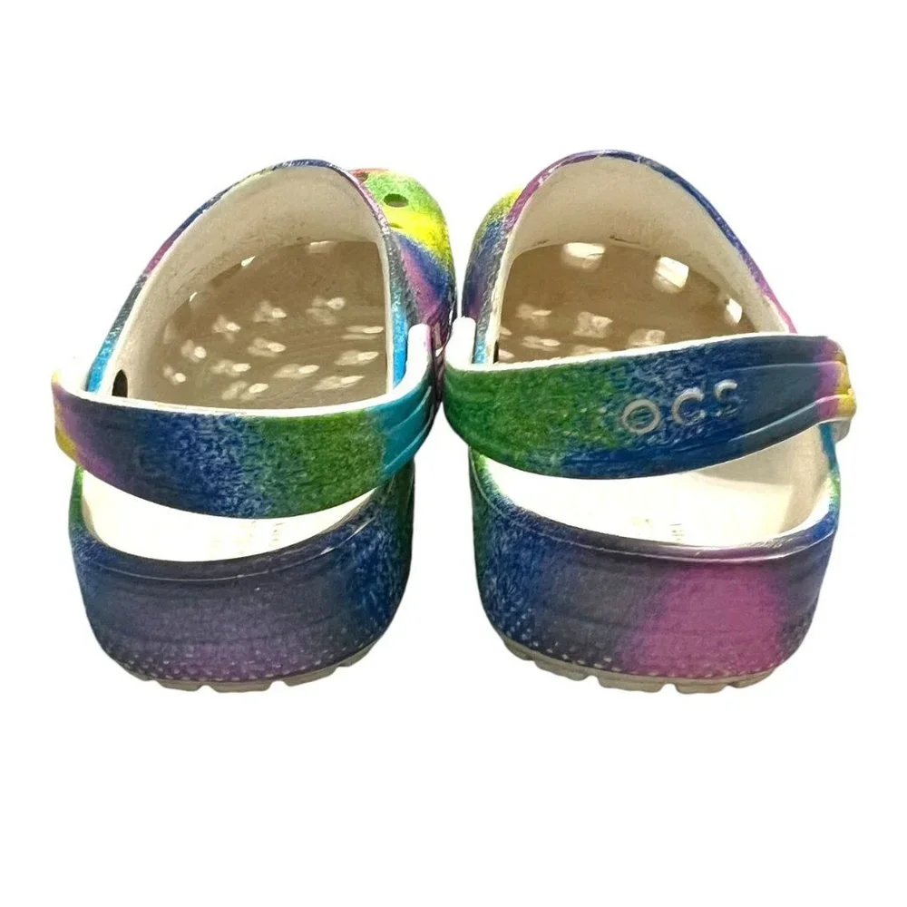 Crocs C12 Classic Spray Dye Tie Dye Clogs